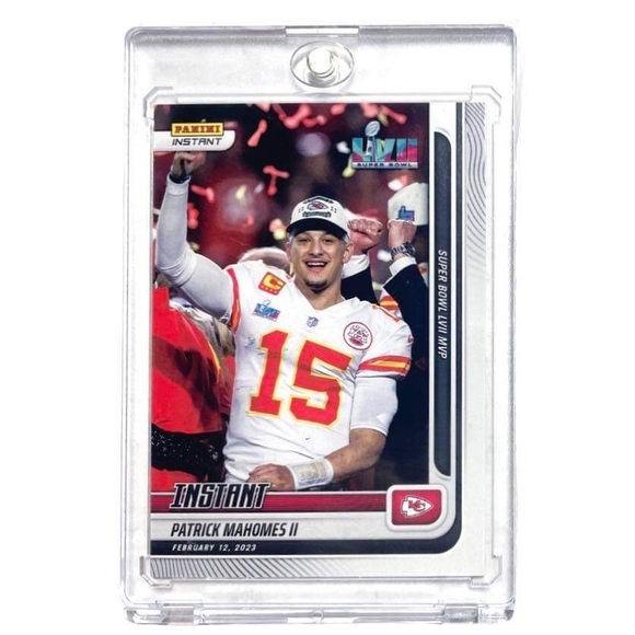 2022 Panini Instant Patrick Mahomes #276 KC Chiefs 2nd Super Bowl MVP 1/2386 - Picture 2 of 12
